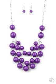 Be Adored Jewelry Miss Pop-YOU-larity Purple Paparazzi Necklace