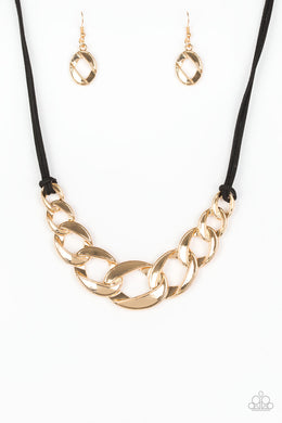 Paparazzi Accessories Naturally Nautical - Gold Necklace - Be Adored Jewelry
