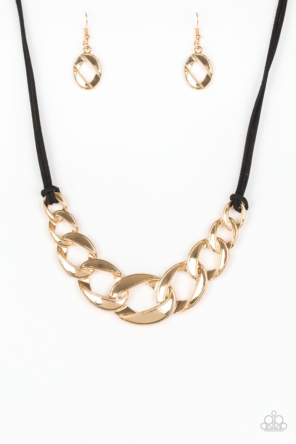 Paparazzi Accessories Naturally Nautical - Gold Necklace - Be Adored Jewelry