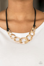 Load image into Gallery viewer, Paparazzi Accessories Naturally Nautical - Gold Necklace - Be Adored Jewelry