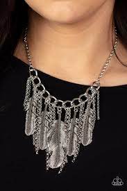 Be Adored Jewelry NEST Friends Forever Silver Paparazzi Necklace