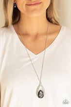 Load image into Gallery viewer, Be Adored Jewelry Notorious Noble Silver Paparazzi Necklace