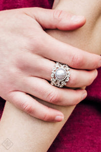 Paparazzi Accessories On The Expensive Side - Silver Ring Fiercely 5th Avenue Fashion Fix - Be Adored Jewelry