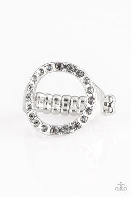 Paparazzi Accessories One GLAM Band - Silver Ring - Be Adored Jewelry