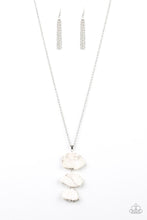 Load image into Gallery viewer, Be Adored Jewelry On The ROAM Again White Paparazzi Necklace