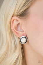 Load image into Gallery viewer, Paparazzi Accessories Out of This Galaxy - White Earring - Be Adored Jewelry