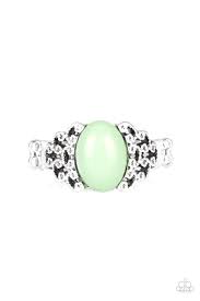Be Adored Jewelry Princess Problems Green Paparazzi Ring 