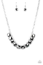 Be Adored Jewelry Radiance Squared Silver Paparazzi Necklace