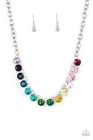 Be Adored Jewelry Rainbow Resplendence Multi Paparazzi Necklace