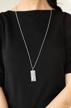 Load image into Gallery viewer, Be Adored Jewelry Retro Rock Collection White Paparazzi Necklace 