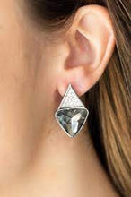 Load image into Gallery viewer, Be Adored Jewelry Risky Razzle Silver Paparazzi Earring