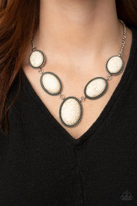 Be Adored Jewelry River Valley Radiance White Paparazzi Necklace