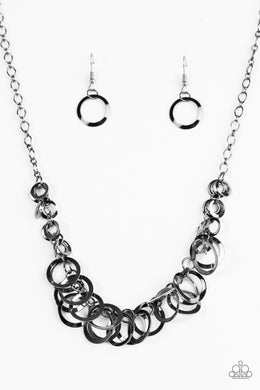 Paparazzi Accessories Royal Circus Black Necklace - Be Adored Jewelry