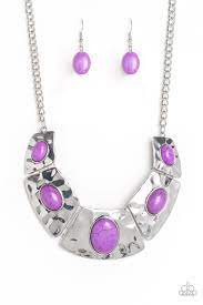 Be Adored Jewelry Ruler In Favor Purple Paparazzi Necklace