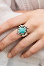 Load image into Gallery viewer, Paparazzi Accessories Prone to Wander - Blue Ring Simply Santa Fe  Fashion Fix - Be Adored Jewelry