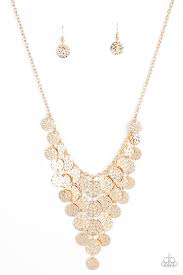 Be Adored Jewelry Spotlight Ready Gold Paparazzi Necklace 