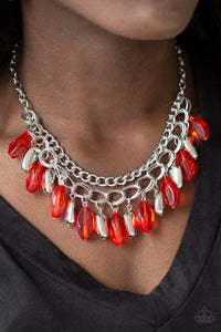 Paparazzi Accessories Spring Daydream - Red Necklace - Be Adored Jewelry