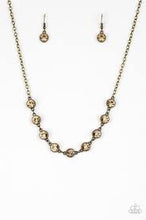 Load image into Gallery viewer, Be Adored Jewelry Starlit Socials Brass Paparazzi Necklace