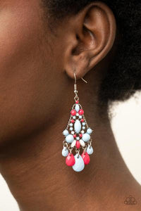 Be Adored Jewelry STAYCATION Home Multi Paparazzi Earring
