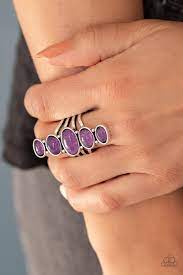 Be Adored Jewelry Stone Sublime Purple Paparazzi Ring 