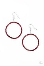 Load image into Gallery viewer, Be Adored Jewelry Stopping Traffic - Red Paparazzi Earring