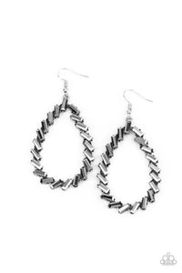 Be Adored Jewelry Striking RESPLENDENCE Silver Earring Paparazzi