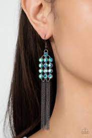Be Adored Jewelry Tasteful Tassel Multi Paparazzi Earring
