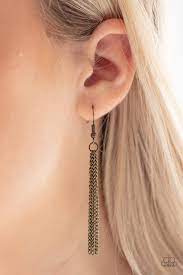 Be Adored Jewelry Teardrop Timelessness Brass Paparazzi Necklace