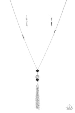 The Celebration of the Century - Paparazzi Black Necklace - Be Adored Jewelry
