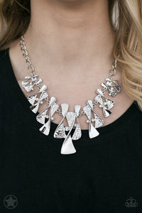 Paparazzi The Sands of Time - Silver Necklace - Be Adored Jewelry
