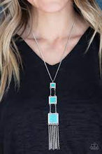 Load image into Gallery viewer, Be Adored Jewelry This Land Is Your Land Blue Paparazzi Necklace