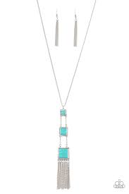 Be Adored Jewelry This Land Is Your Land Blue Paparazzi Necklace