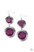 Load image into Gallery viewer, Be Adored Jewelry Thrift Shop Stop Purple Paparazzi Earring