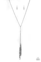 Load image into Gallery viewer, Be Adored Jewelry Timeless Tassels White Paparazzi Necklace 