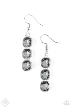 Load image into Gallery viewer, Paparazzi Accessories Toast to Timeless - Silver Earring Fiercely 5th Avenue Fashion Fix - Be Adored Jewelry
