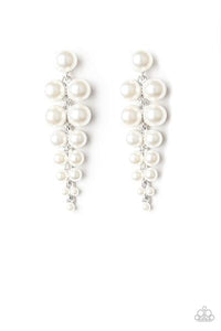 Be Adored Jewelry Totally Tribeca White Paparazzi Earring