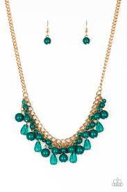 Be Adored Jewelry Tour de Trendsetter Green Paparazzi Necklace