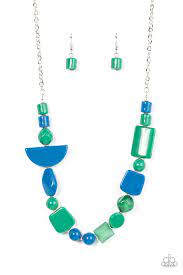 Be Adored Jewelry Tranquil Trendsetter Green Paparazzi Necklace 