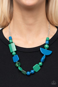 Be Adored Jewelry Tranquil Trendsetter Green Paparazzi Necklace 