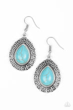 Load image into Gallery viewer, Paparazzi Accessories Tribal Tango - Blue Earring - Be Adored Jewelry