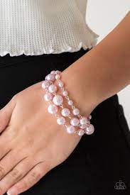 Be Adored Jewelry Until the End of TIMELESS Pink Paparazzi Bracelet