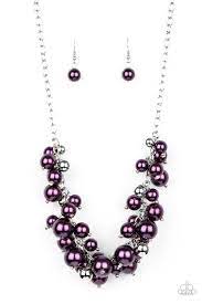 Be Adored Jewelry Uptown Upgrade Purple Paparazzi Necklace 