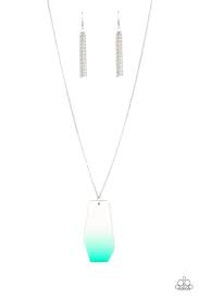 Be Adored Jewelry Watercolor Skies Blue Paparazzi Necklace