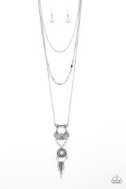 Be Adored Jewelry Wildland Wonderland White Paparazzi Necklace