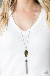 Be Adored Jewelry Zen Generation Brown Paparazzi Necklace 