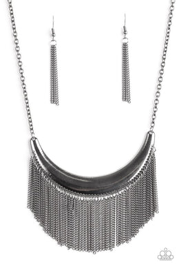 Zoo Zone - Paparazzi Black Necklace - Be Adored Jewelry