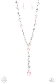Afterglow Party - Pink Paparazzi Necklace - Be Adored Jewelry