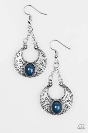 Be Adored Jewelry Anasazi Sands Blue Paparazzi Earring