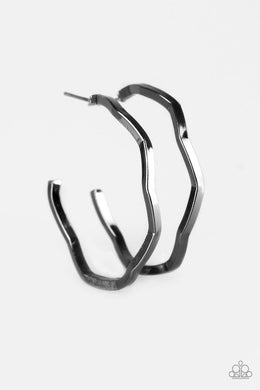 Paparazzi Another Day, Another Slay - Black Earring - Be Adored Jewelry