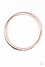Load image into Gallery viewer, Paparazzi Awesomely Asymmetrical - Rose Gold Bracelet - Be Adored Jewelry